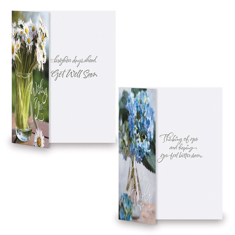 Current Get Well Greeting Card Value Pack â€“ Set of 18 (9 Designs), Large 5 x 7 inches, Envelopes Included, by Current - Image 4